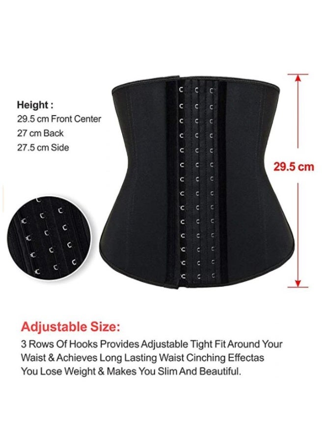 AIWANTO Women’s Waist Training Corset – Slimming Body Shaper with Adjustable Hooks for Waist Cinching & Back Support - Image 3
