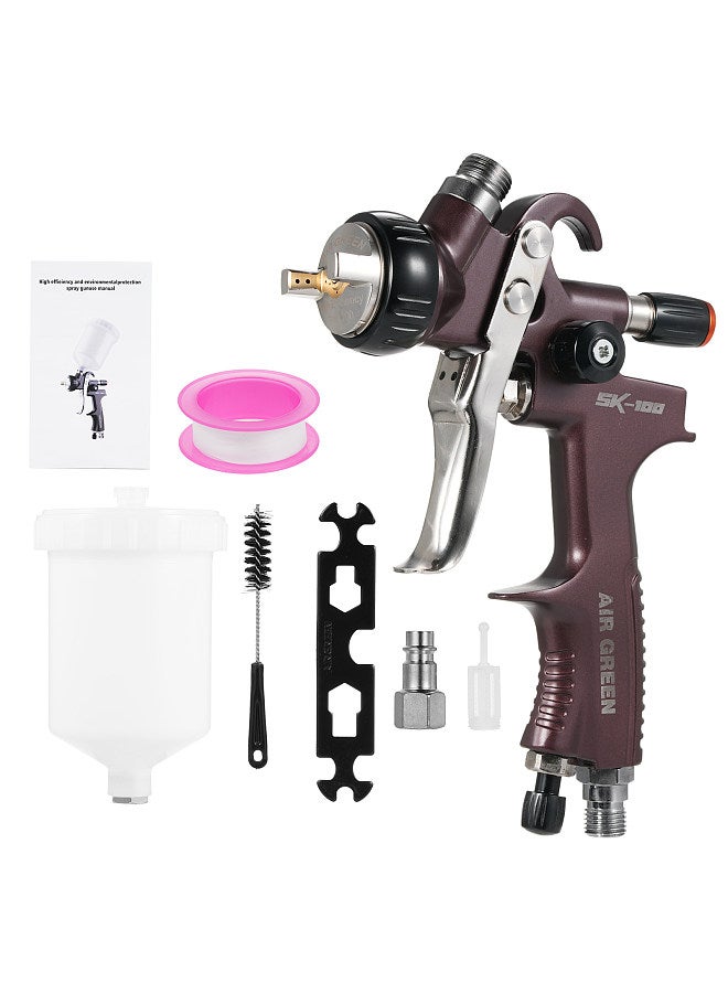 Air Sprayer Car Air Painting Sprayer Professional Automotive Tools High-End Automobile Paint Sprayer Spraying Automobile Topcoat with High Atomization Nozzle Size 1.3MM  - Image 1