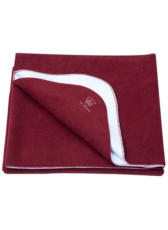 Waterproof Dry Sheet For Baby Large Size 100 X 140 Cm With Stitched Border Pack Of 1 Maroon - pzsku/Z14365F162F3A8AAA2C58Z/45/_/1692273111/9074de2a-7608-4978-8c57-733f820045c8