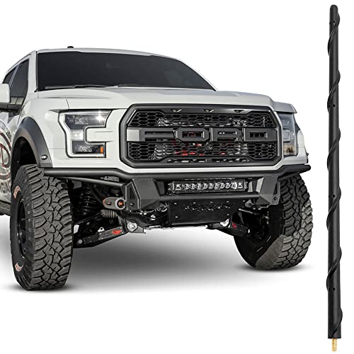 BASIKER 16 Inch Antenna for Ford F150 F250 F350 2009-2025 2026, Ford F150 Accessories, Truck Car F-150 F 150 Antenna Replacement for AM FM Reception - Image 1