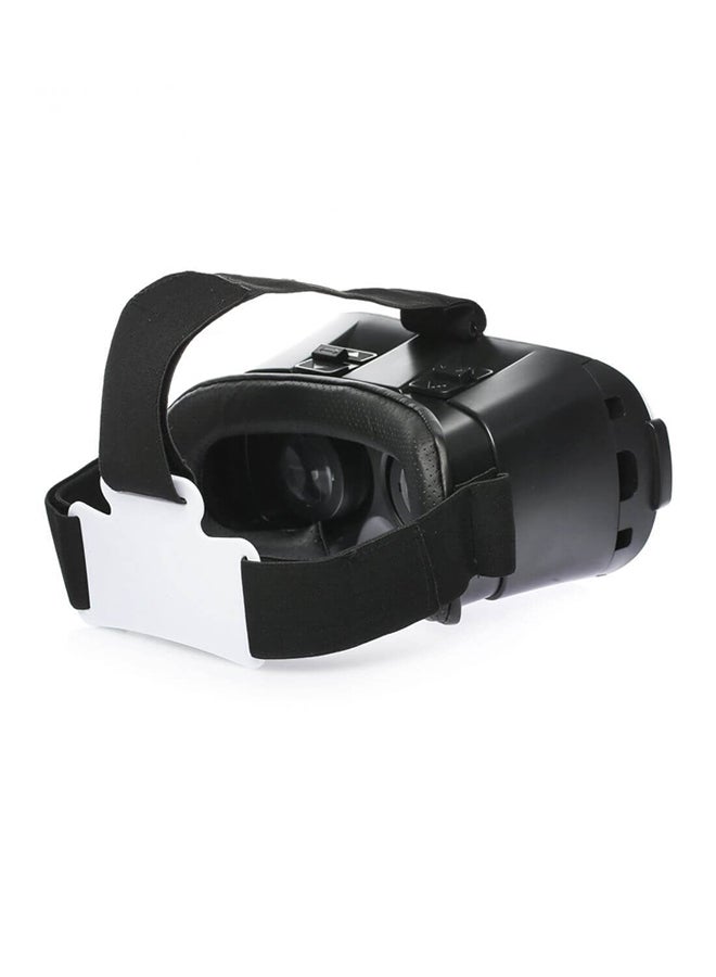 VR02 Virtual Reality Glasses With Remote Controller White/Black - Image 2