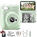Gofunly Kids Camera Instant Print 30 HD 32MP 1080P Toddler Digital Camera with 3 Rolls of Printer Paper Birthday Gifts Toy for 312 Year Old Girls Boys with 32GB SD CardGreen - Image 3