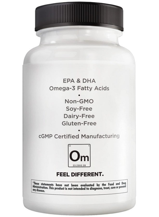 Amen Omega3 Supplement 1500Mg Highpotency Daily Omega 3 Epa And Dha Fatty Acids Fish Oil 45Day Supply Heart Health Immune Brain Cognition Memory Support Vitamins 90 Soft Gels Capsules - Image 4