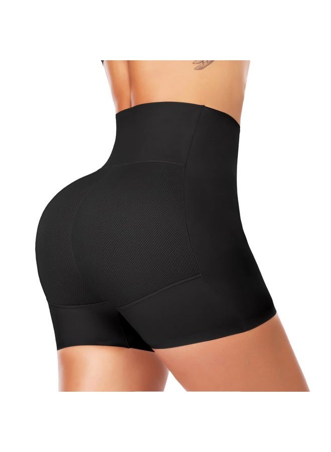 JOYSHAPER Hip Enhancer Shapewear for Women Padded Booty Underwear Seamless Thigh Slimmer, Black, Large, black, L - Image 2
