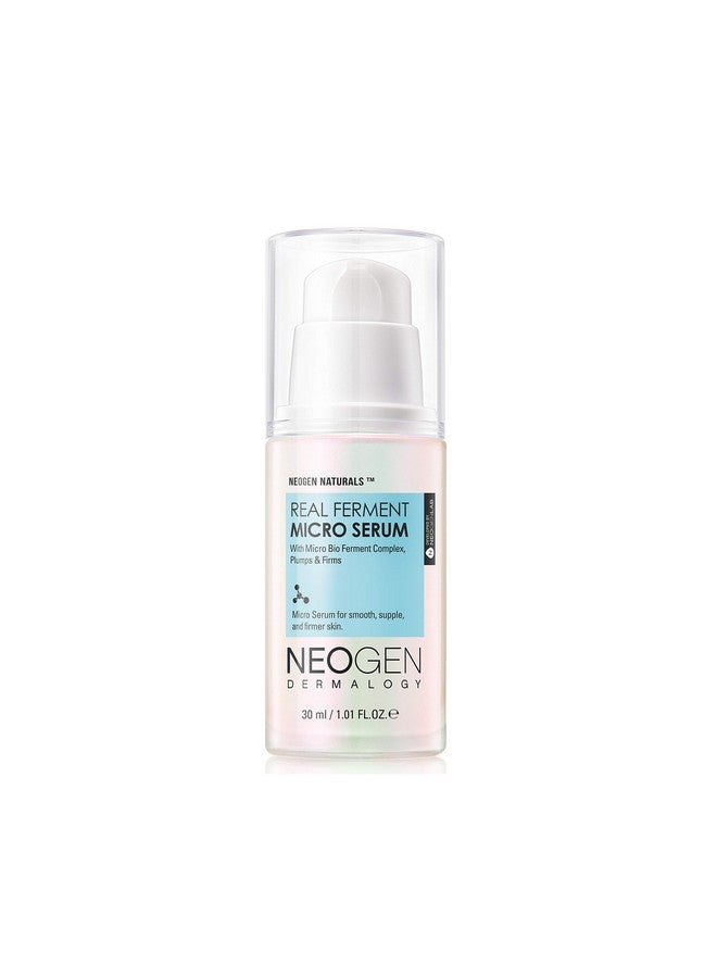 DERMALOGY by NEOGENLAB NEOGEN DERMALOGY Real Ferment Micro Serum 1.01 Fl Oz (30 ml) - Facial Serum with Naturally Fermented ingredients (Rice) & Hyaluronic Acid for Hydrated, Brightened and Healthy skin - Korean Skin Care - Image 1