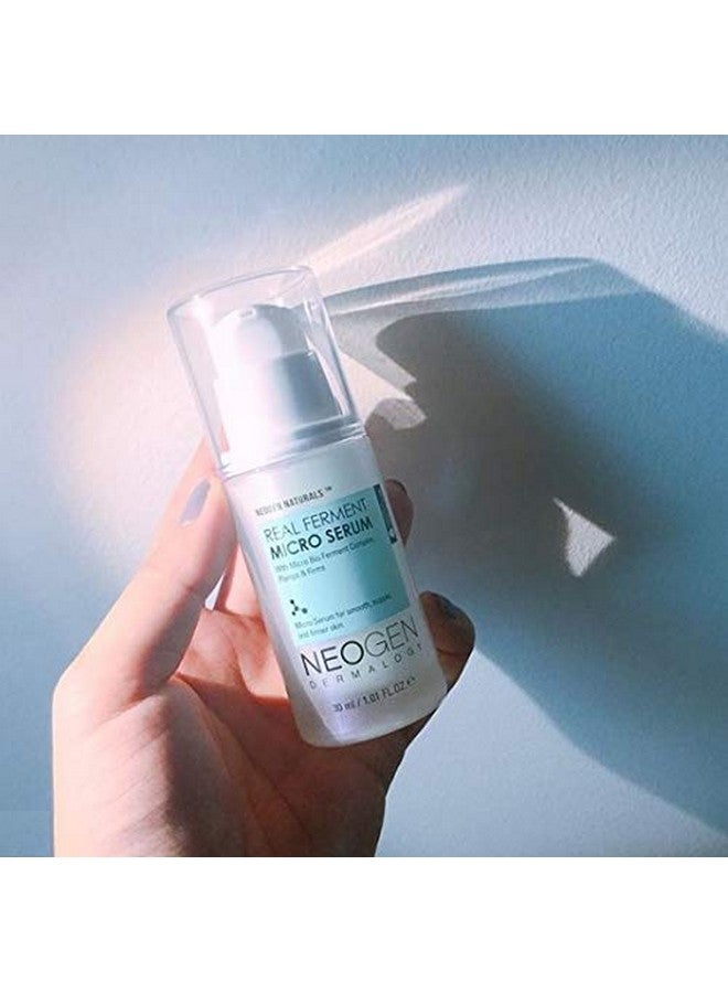 DERMALOGY by NEOGENLAB NEOGEN DERMALOGY Real Ferment Micro Serum 1.01 Fl Oz (30 ml) - Facial Serum with Naturally Fermented ingredients (Rice) & Hyaluronic Acid for Hydrated, Brightened and Healthy skin - Korean Skin Care - Image 4