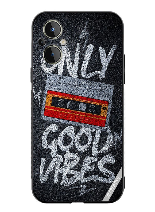 VR CREATIVE Protective Case Cover For OnePlus Nord N20 5G Only Good Vibes Design Multicolour - Image 1