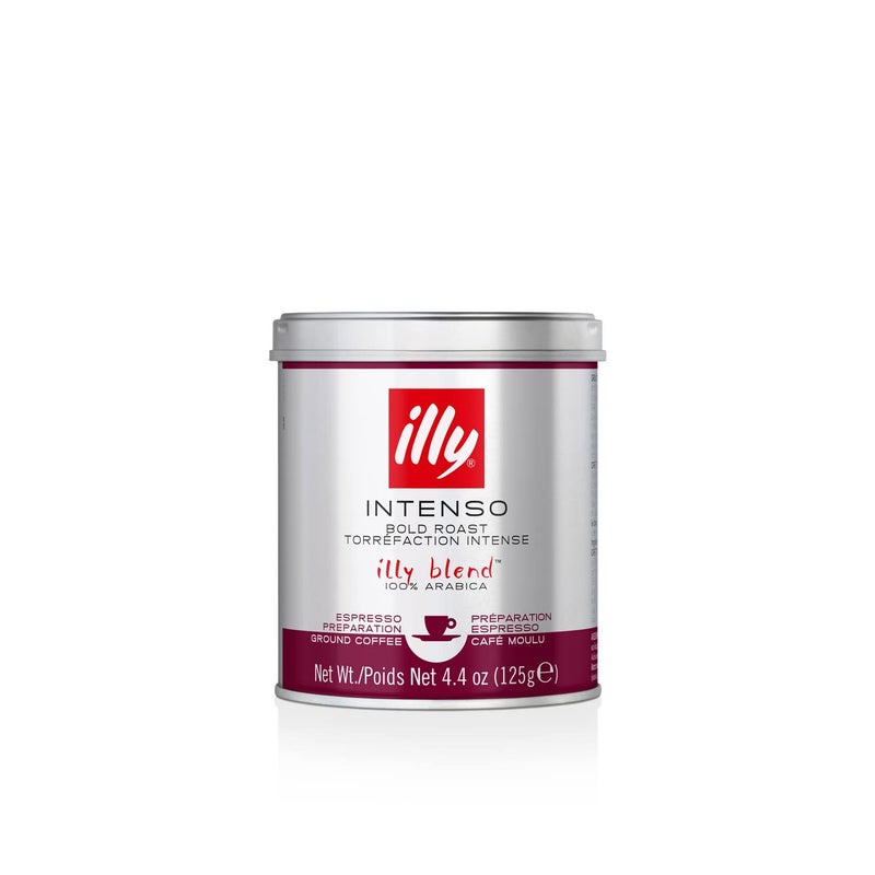 Illy Espresso Dark Roast Ground Coffee - 125g(4.4oz) - Image 2