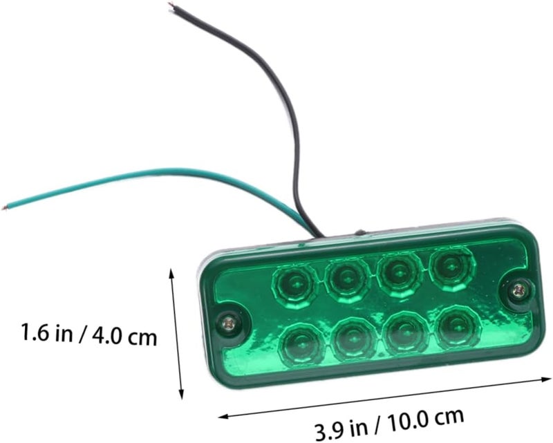 Gatuida 24v Truck Trailer Side Lights Led Marker Lamps Easy to Install Long Life - Image 2