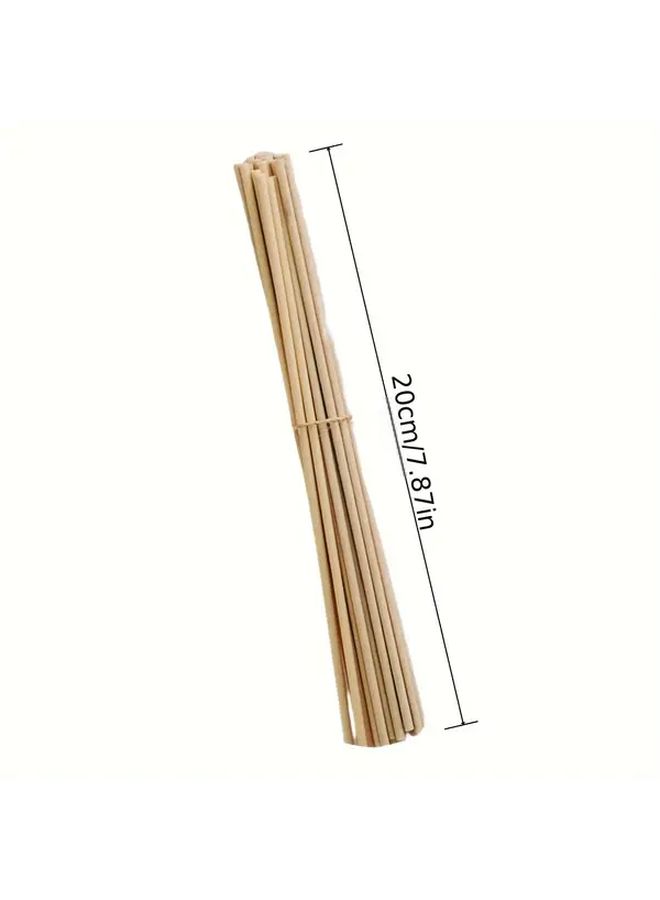100 Long Lasting Reed Diffuser Sticks Beige 7.87 Inch No Fire Home Fragrance Decorative Oil Diffuser - Image 4