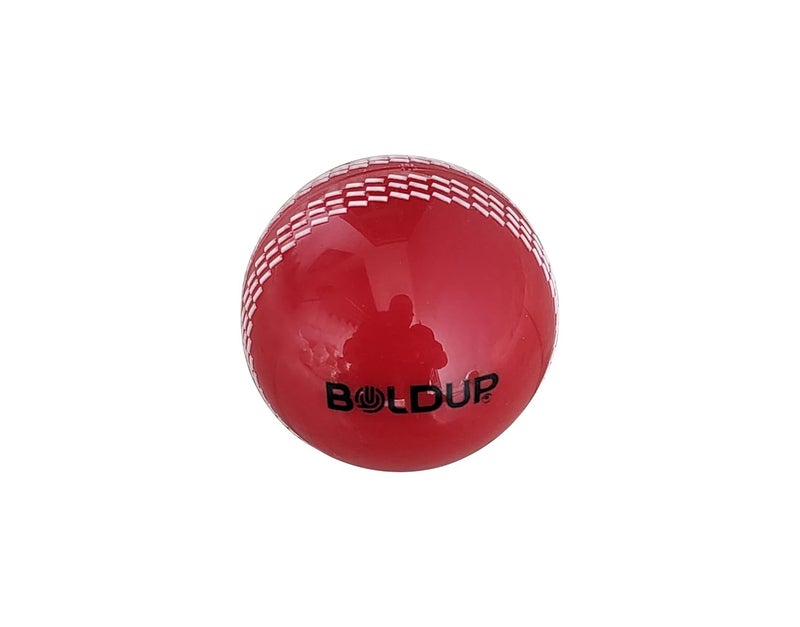 IFOLDUP Practice Cricket Ball | Wind Balls | Swing Ball | Indoor & Outdoor Street & Beach Cricket | Synthetic Match Practice Training(1 PC RED Cricket Ball) - Image 3