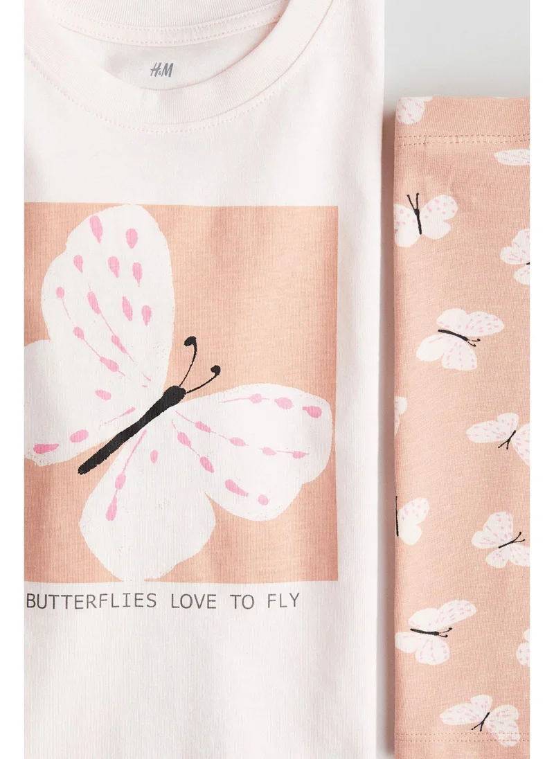 H&M 2-piece printed set