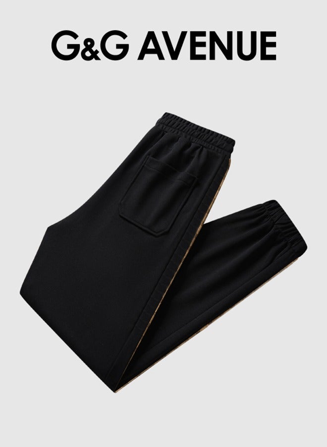 G&G AVENUE Spring and autumn New Ultra-thin summer style High Quality Men's Drawstring Casual Sports Pants Elastic Jogging Fashion Pure Cotton Exercise Outdoor Versatile Sports Pants  - Image 3