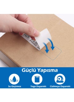 Goink Dymo Labelwriter 450TURBO Lw 99010 Compatible Address Label 89 x 28 mm 2 x 130 Pieces - White  - Image 4