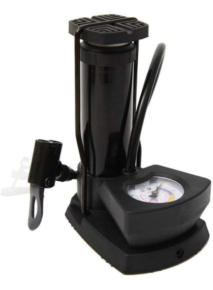 Foot air pump with pressure gauge - Image 1