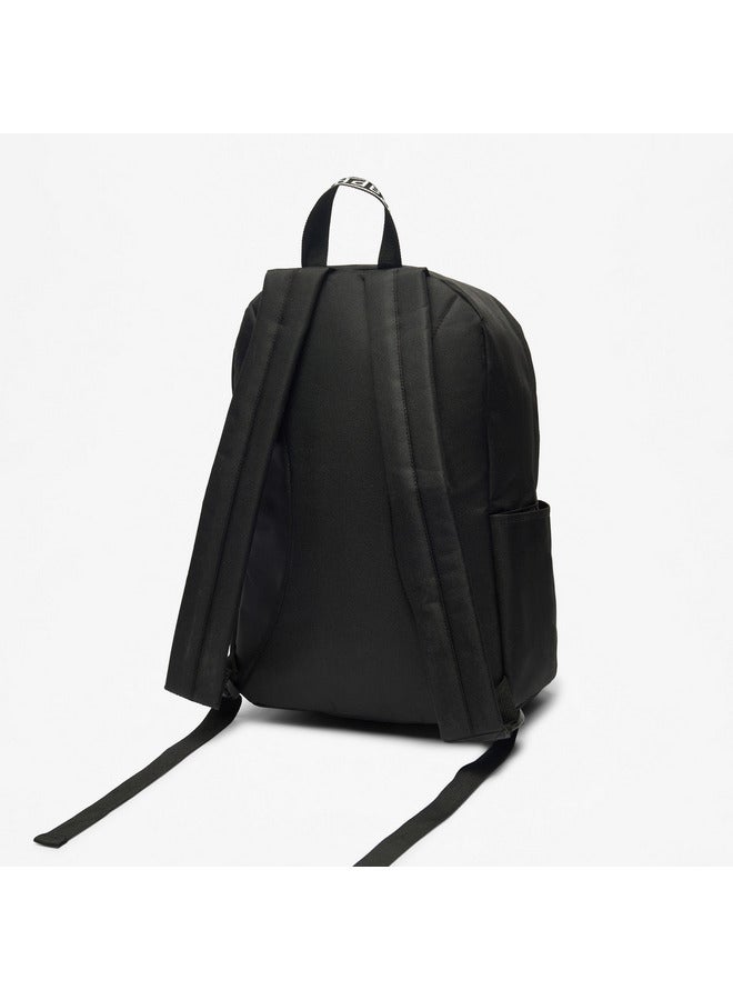 كابا حقيبة ظهر مدرسية للأولاد بطبعة شعار مع أحزمة قابلة للتعديل وإغلاق بسحاب - 29x15x42 سم - Image 3