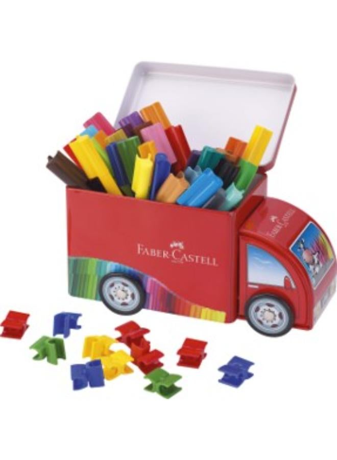 FABER-CASTELL FC Connector Pen Set of 33 in Truck Tin