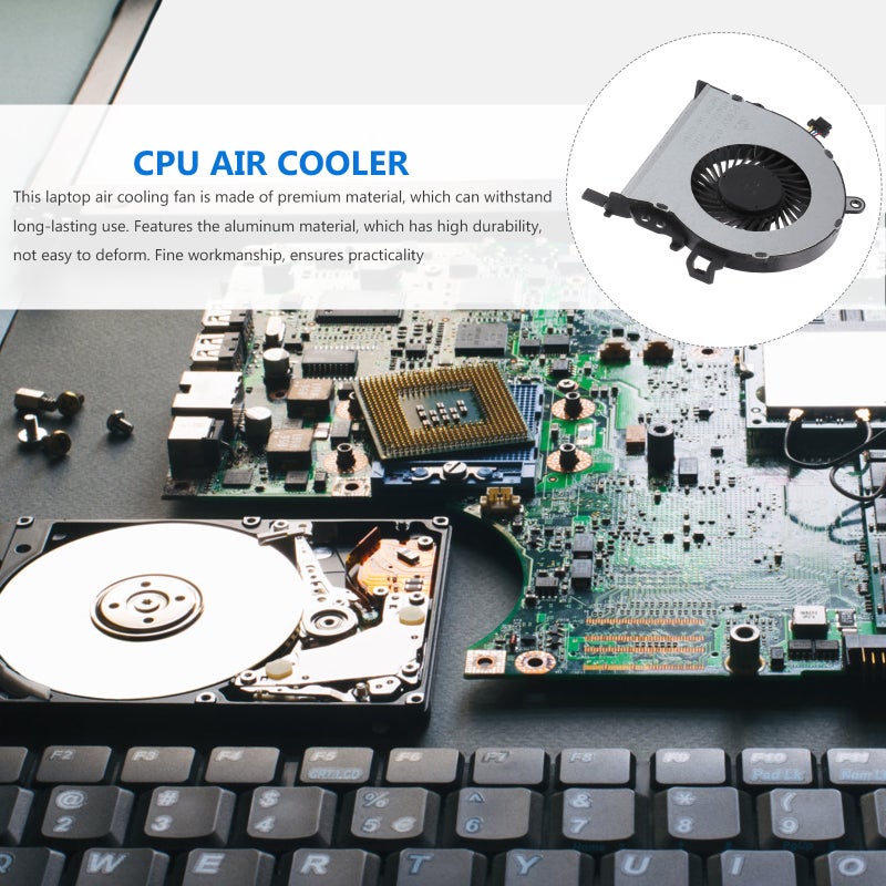 Pc Cooling Fan Cpu Coolers Compatible with HP 837535-001 Cooling Systems Assorted Color 1Pcs - Image 3