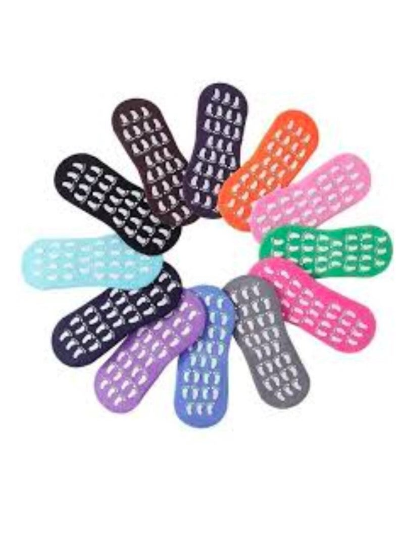 eBasket Silicone lined wool sock with aromatic oils to treat dry and cracked feet (free size) equipped with silicone pieces at the bottom of the foot to prevent slipping (colour may vary)  - Image 3