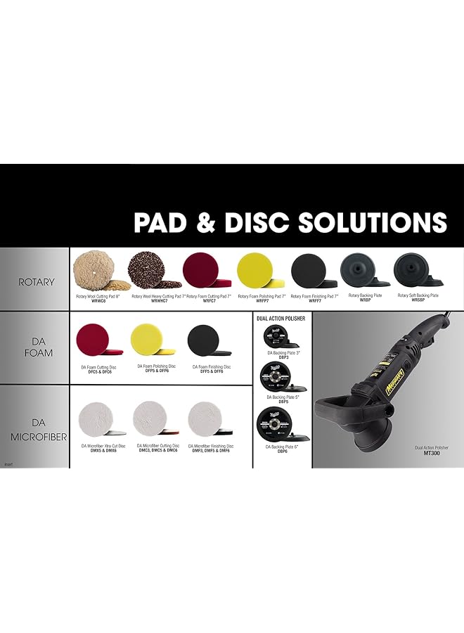 Meguiar's - Soft Buff Rotary Foam Polishing Pad 7 (Wrfp7) - Image 5