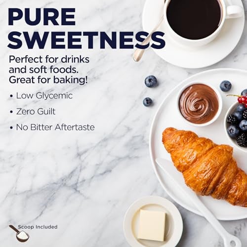 KAL Sure Stevia Extract, Organic Stevia Powder, Low Carb, Zero Calorie Sweetener, Keto Friendly, Great Taste, Low Glycemic, Vegan, Gluten Free, No Fillers, 60-Day Guarantee, Approx. 690 Servings, 1.3oz - Image 3