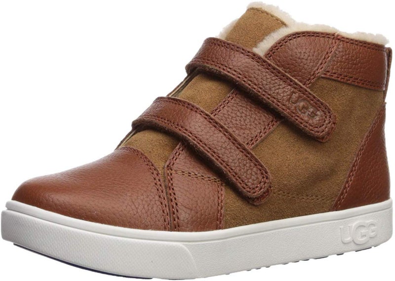 UGG Unisex-Child Rennon Ii Sneakers, Chestnut, 10
