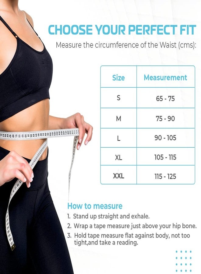 Vissco Lumbo Sacral Corset (With Double Strap) for Back Pain Relief, Lower Back support for Women and Men - Grey - Image 3