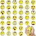 Juuxncgv 40Pcs Face Stress BallsMini 2 Funny Face Squeeze BallsStress Relief Foam Balls for ClassroomCoworkersGiftsKidsParty FavorsPresent Fillers - Image 3