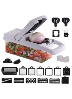 Sharpdo 22-Piece Multifunctional Vegetable Chopper Cutter Slicer And Dicer Tool  - Image 1