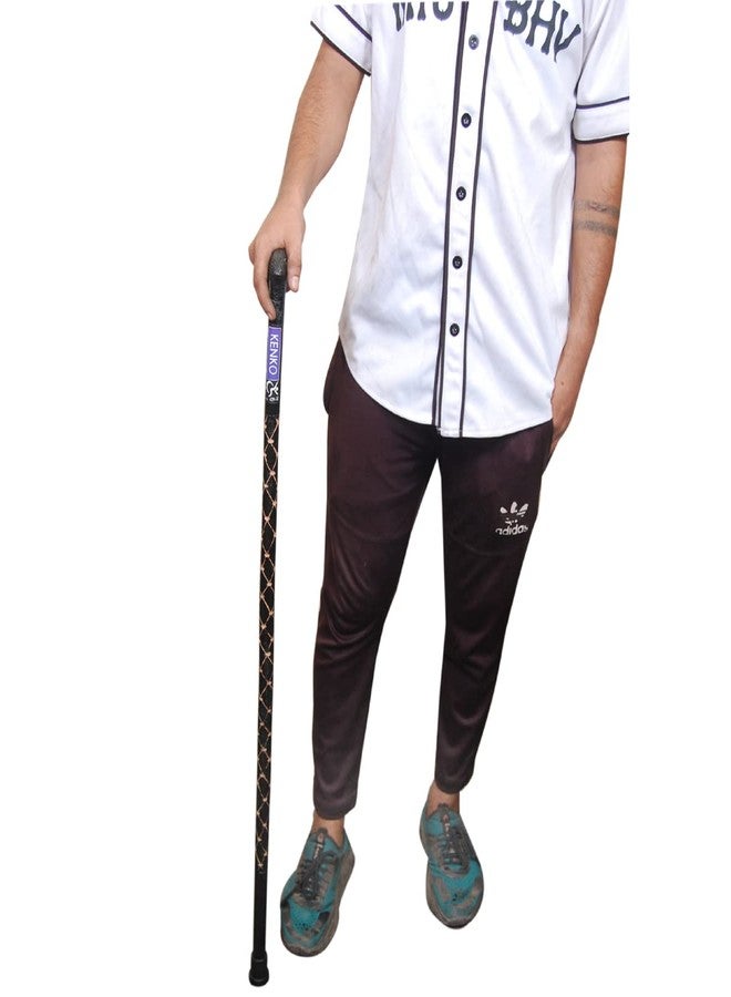 KENKO Mobility Acrylic Wooden Walking Stick Walking Cane for Men and Women Universal Walking Stick - Image 4
