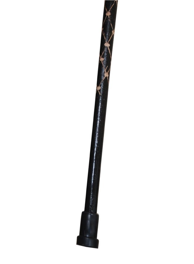 KENKO Mobility Acrylic Wooden Walking Stick Walking Cane for Men and Women Universal Walking Stick - Image 3