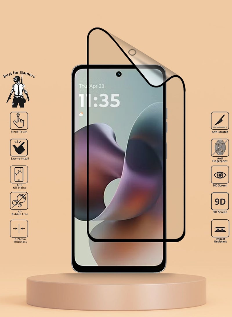 Techie Motorola Moto G35 / Motorola Moto G05 / Motorola Moto G15 / Motorola moto G56 Matte Ceramic Screen Protector Film Anti Fingerprint Bubble Free Easy Installation - Image 2