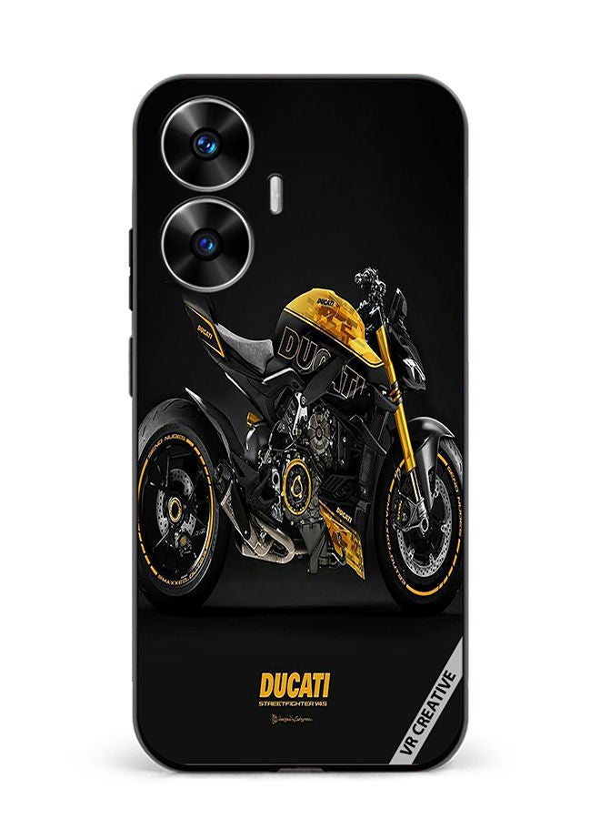 VR CREATIVE Protective Case Cover For Realme C55 Ducati Design Multicolour - Image 1