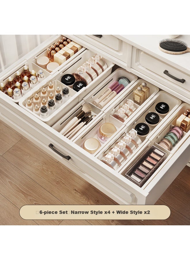 Additive Degree Jiadu Drawer Dividers , Built-in Compartment Organizer For Cosmetics, Lipsticks, Dressing Table Storage Box, Organizer Box - Image 1