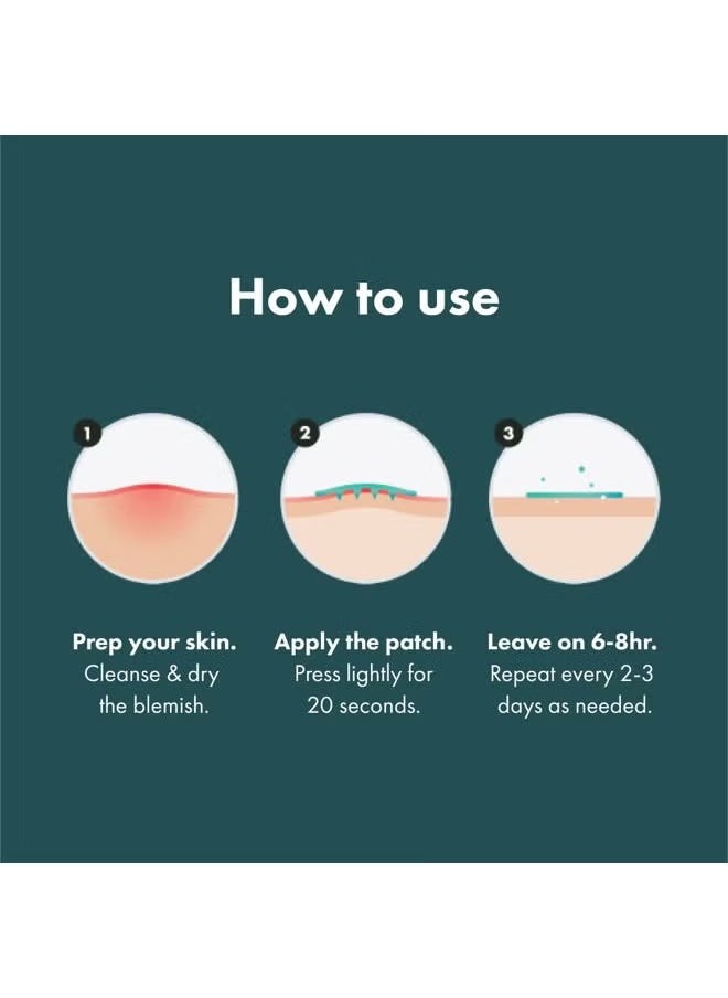 Micropoint™ for Blemishes from Hero Cosmetics - Hydrocolloid Acne Spot Treatment Patch for Early Stage Zits and Hidden Pimples, 395 Micropoints (8 Patches)