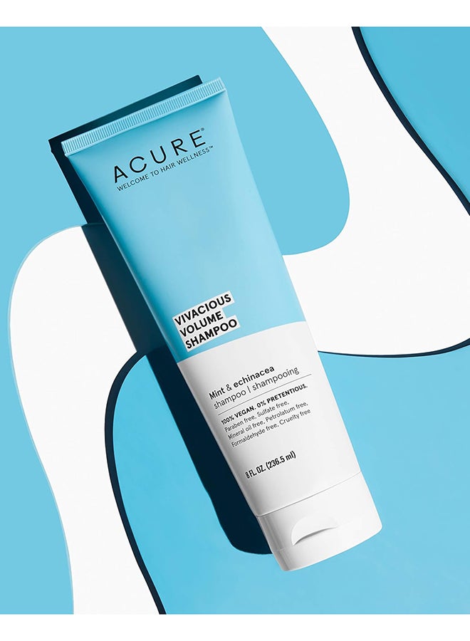 Acure Vivacious Volume Shampoo - Peppermint 236 Ml - Image 3