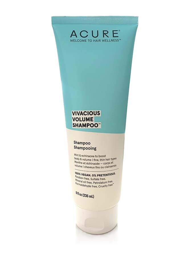 Acure Vivacious Volume Shampoo - Peppermint 236 Ml - Image 1