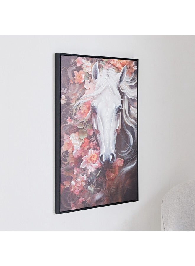 Home Box Ersel Horse Face Canvas Hand Painting 50 x 70 x 2.5 cm  - Image 2