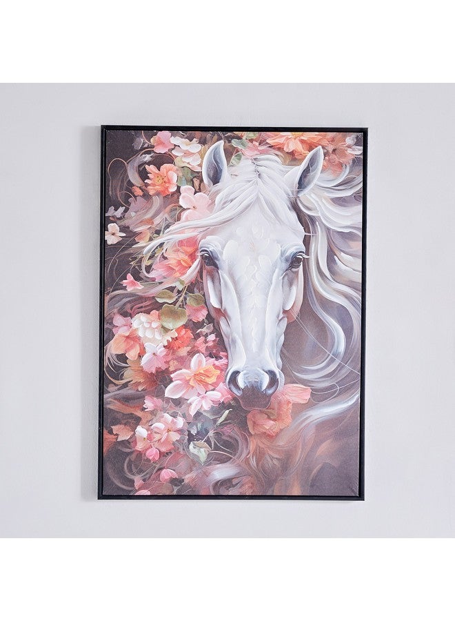 Home Box Ersel Horse Face Canvas Hand Painting 50 x 70 x 2.5 cm  - Image 3