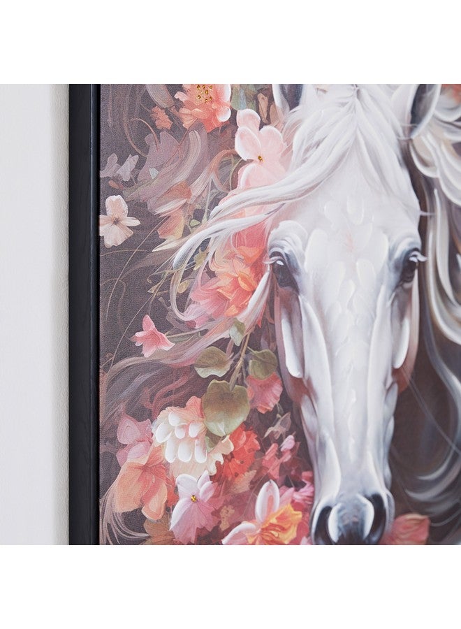 Home Box Ersel Horse Face Canvas Hand Painting 50 x 70 x 2.5 cm  - Image 4