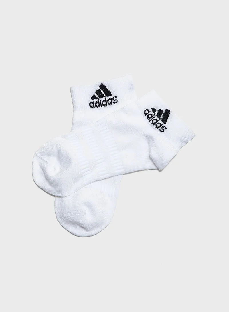 Adidas 3 Pack Light Essentials Sports Training Unisex Ankle Socks