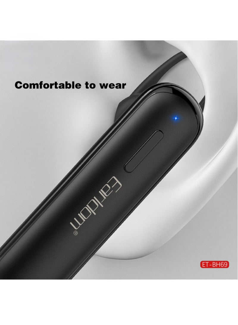 Earldom BH69 Business Wireless Headset - Crystal Clear Sound & All-Day Comfort for Professionals - Image 3
