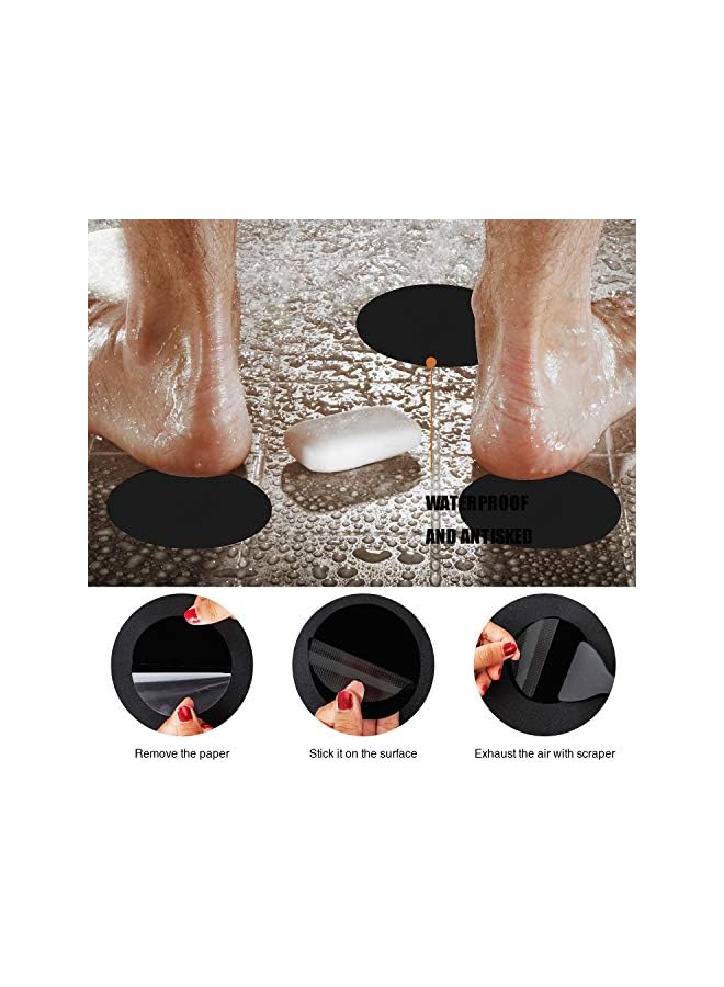 Raxoom Non-Slip Bath Stickers for Bathroom, Shower, Bath Mat - Image 5