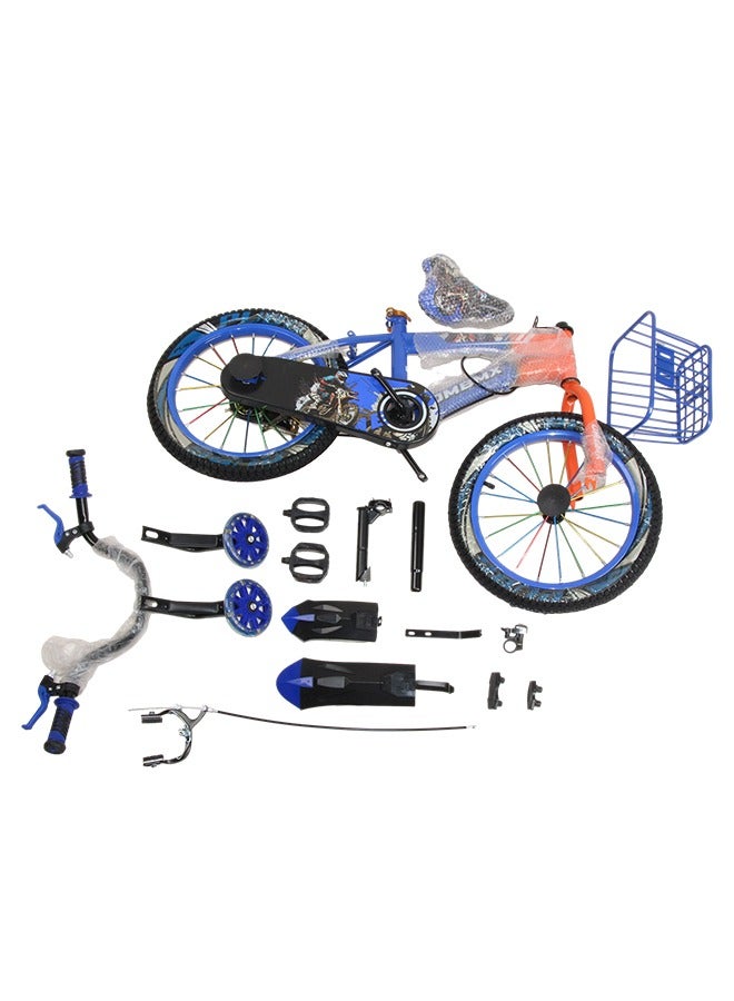 XIANGYU High Quality Kids Bike 16 Inch Children's Bicycle With Baskets and Training Wheels Suitable For Kids Outdoor - Image 3