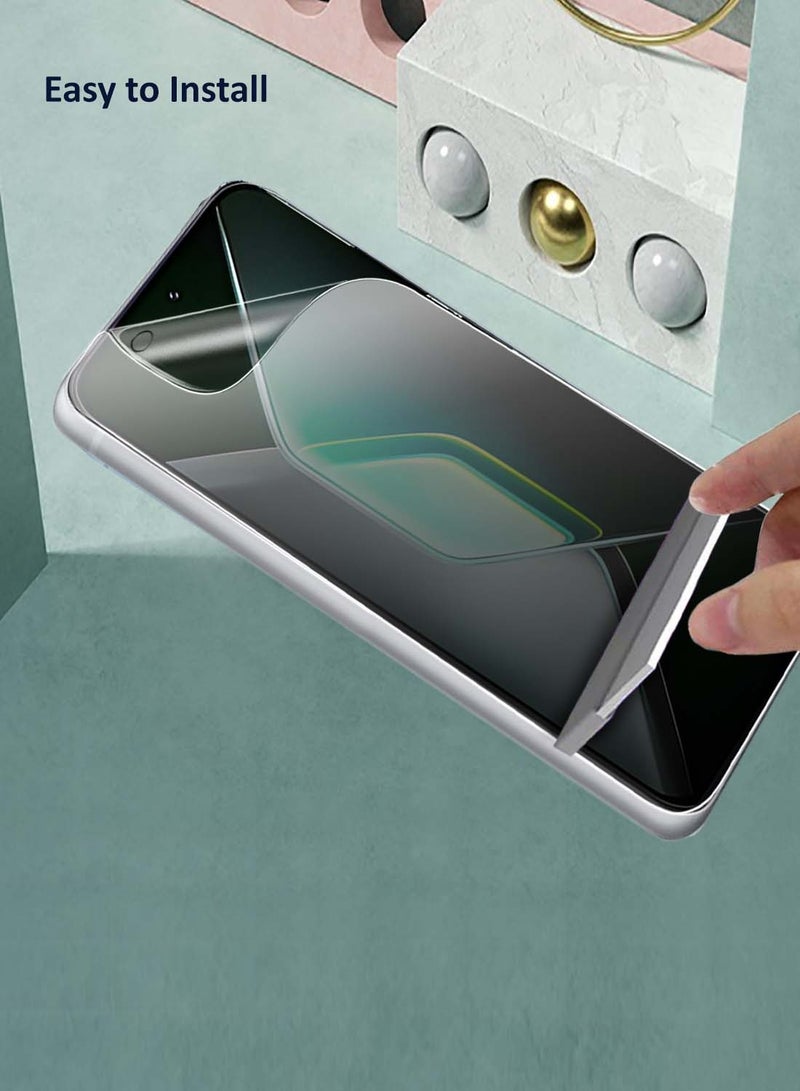 Wtech Infinix GT 30 Pro 5G 2025 Premium Hydrogel Anti Spy / Anti Privacy Film Thin and Flexible Screen Protector (MSHFMP) - Clear - Image 3