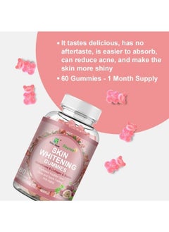 Daynee Advanced Collagen Supplement Glutathione Skin Whitening Gummies Collagen Fudge 60 Veggie Capsules  - Image 2