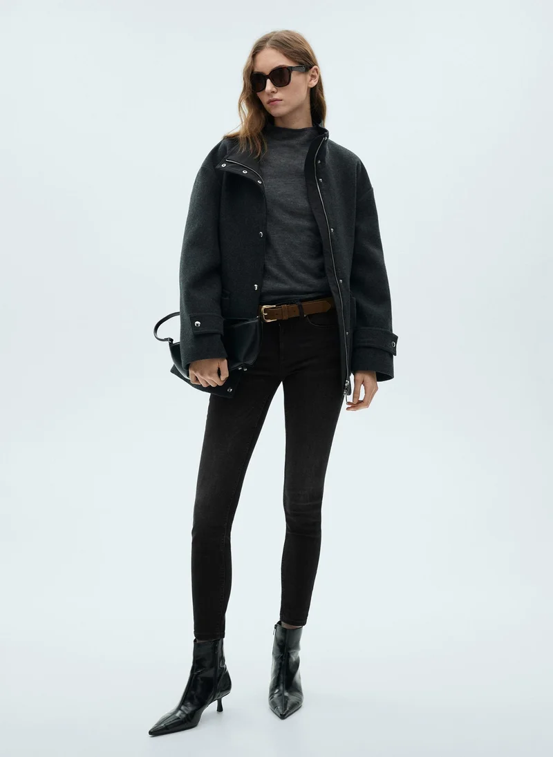 مانجو Pushup Stright Fit High Waist Jeans