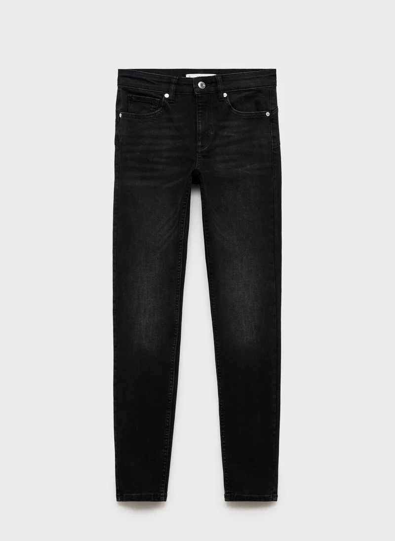 مانجو Pushup Stright Fit High Waist Jeans