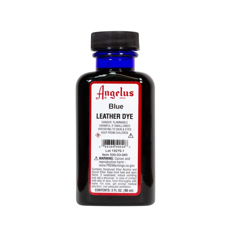 Angelus Leather Dye, 3 oz, Blue - Image 1