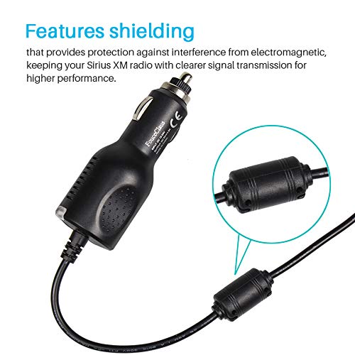 FouceClaus Car Power Adapter Charger for Sirius XM 5V PowerConnect Car Docks, Only Compatible with SiriusXM Vehicle Dock SXVD1(A), XDPIV1, XDPIV2, SDPIV1, XAPV2 XMP3i, SXiV1 - Image 3